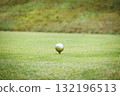 Teacup before tee shot on green 132196513