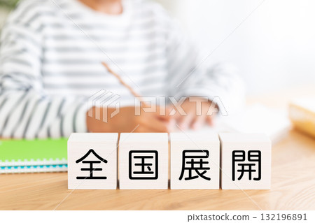 小學男孩用全國擴張帶來的積木學習 小學男孩用全國擴張帶來的積木學習 132196891