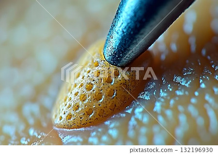Intricate macro surface texture high resolution detailed closeup Intricate macro surface texture high resolution detailed closeup 132196930
