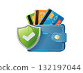 Security, Wallet, Payment 132197044