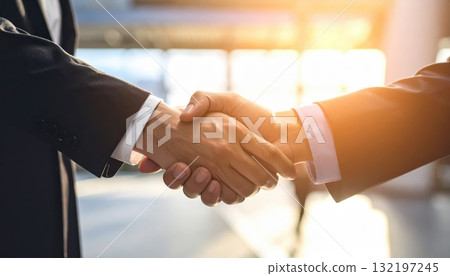AI 影像:商人握手的手 AI 影像:商人握手的手 132197245