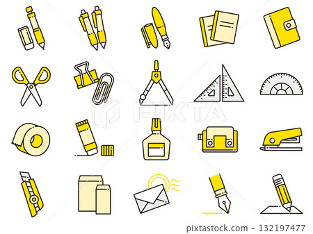 Stationery icons 03 132197477