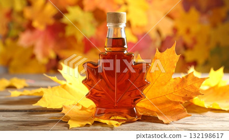 Bottle of Maple Syrup Bottle of Maple Syrup 132198617