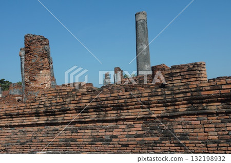 泰國大城府歷史公園帕西善佩寺的風景 132198932