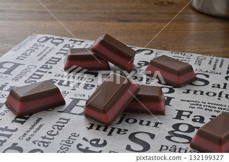 Dozen Raspberry Ganache 132199327