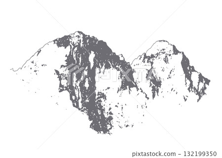 Mountain grunge texture 132199350