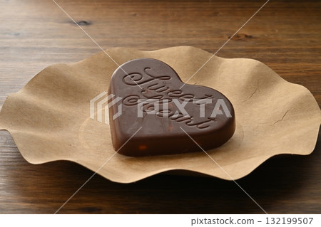 Heart chocolate Heart chocolate 132199507