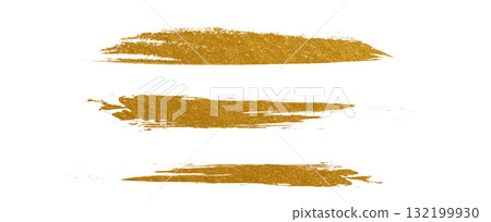 Golden brush material 132199930