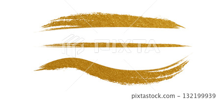 Golden brush material Golden brush material 132199939