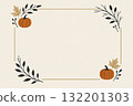 Halloween ornaments and plant decorative frame 132201303