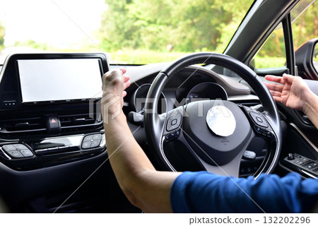 Image of AI autonomous driving Image of AI autonomous driving 132202296