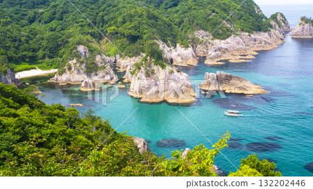 石見藍色浦富海岸 132202446