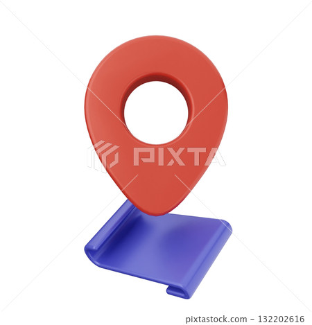 3d location mark gps navigation 3d location mark gps navigation 132202616