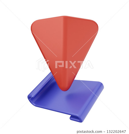 3d location mark gps navigation 3d location mark gps navigation 132202647