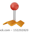 3d location mark gps navigation 132202820