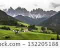 Beautiful landscape of Italian dolomites in summer - Santa Magda 132205188