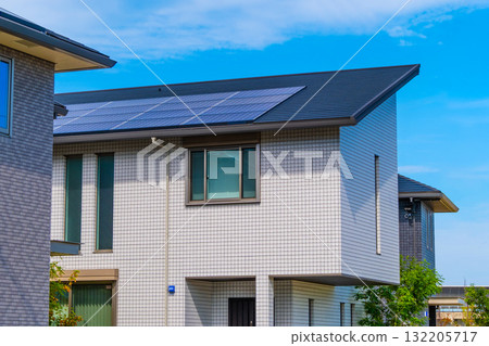 新建太陽能發電可再生能源住宅 132205717