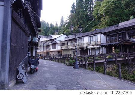 Ginzan Onsen, Obanazawa City, Yamagata Prefecture, the setting for the TV drama "Oshin" Ginzan Onsen, Obanazawa City, Yamagata Prefecture, the setting for the TV drama "Oshin" 132207706