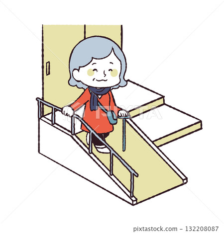 Step elimination slope 132208087