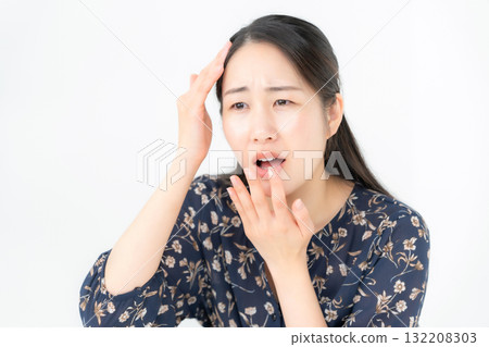 女性的頭髮護理 132208303
