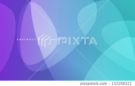 Purple and blue vector abstract background with circular layers. Modern geometric design banner with curve dynamic shapes Purple and blue vector abstract background with circular layers. Modern geometric design banner with curve dynamic shapes 132208321