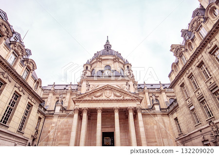 Sorbonne university, exteriors decors, Paris, France 132209020