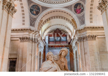 Sorbonne university, the chapel, Paris, France 132209041