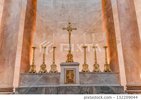 Sorbonne university, the chapel, Paris, France 132209044