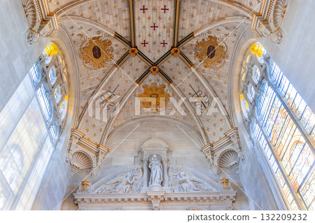 Chateau de Chantilly, the chapel, Oise, France Chateau de Chantilly, the chapel, Oise, France 132209232