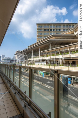 沖繩縣那霸市朝日大橋附近的風景 132209476