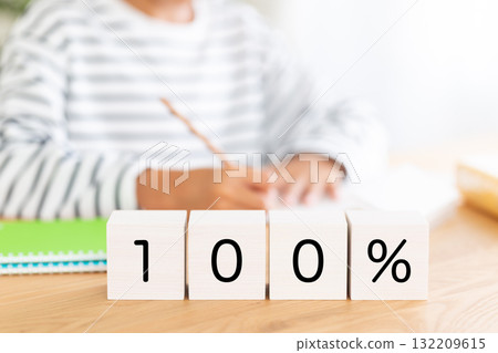 小學男孩用 100% 積木學習 132209615