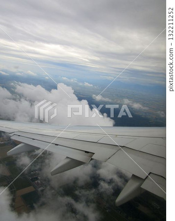 Aerial view of New Chitose Airport, Hokkaido 132211252