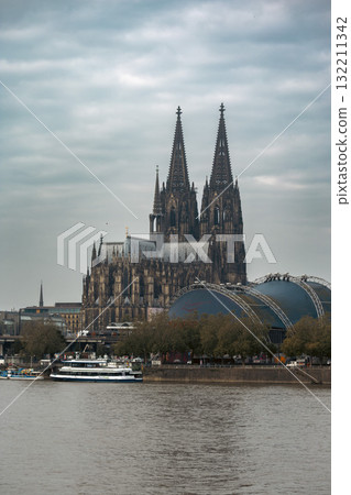 Morning View of Cologne Old City Morning View of Cologne Old City 132211342