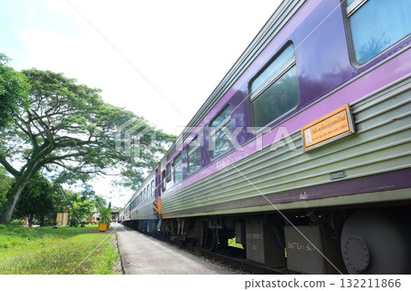 State Railway of Thailand train at Kanthang Station State Railway of Thailand train at Kanthang Station 132211866