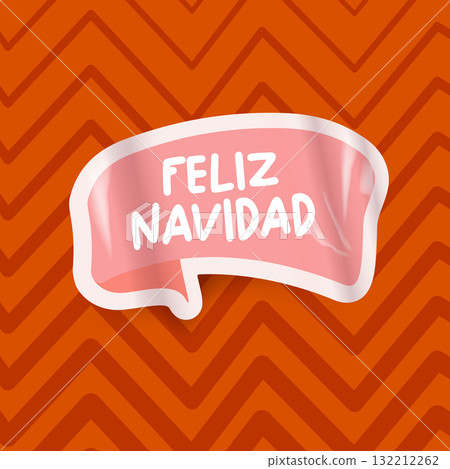Feliz Navidad Merry Christmas in Spanish quote red square banner vector design, creative holiday typography, modern festive graphic art for cards, invitations, social media banners, and decorations. Feliz Navidad Merry Christmas in Spanish quote red square banner vector design, creative holiday typography, modern festive graphic art for cards, invitations, social media banners, and decorations. 132212262