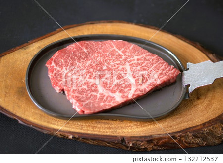 Marbled steak Marbled steak 132212537