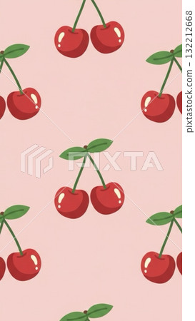 Illustration of lots of cherries Illustration of lots of cherries 132212668