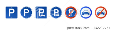 Park vector icon road car isolated travel symbol street urban collection of modern city transport illustrations Park vector icon road car isolated travel symbol street urban collection of modern city transport illustrations 132212765