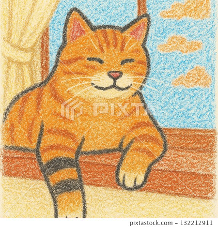 窗邊的貓 132212911