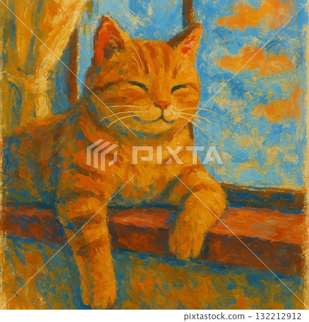 窗邊的貓 132212912