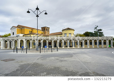 The city of Tresigallo, Italy 132213279