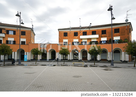 The city of Tresigallo, Italy The city of Tresigallo, Italy 132213284