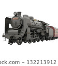 Steam locomotive ② 132213912