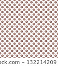 Abstract background: brown circles. Watercolor texture, basic print 132214209