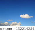 White clouds floating in the blue sky 132214284