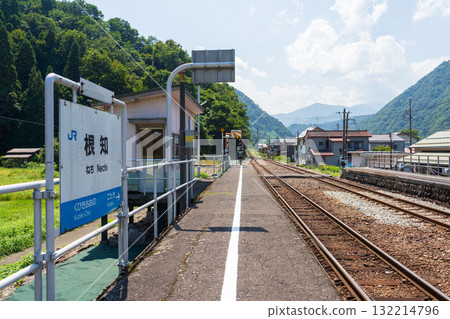 大糸線根地站月台 大糸線根地站月台 132214796