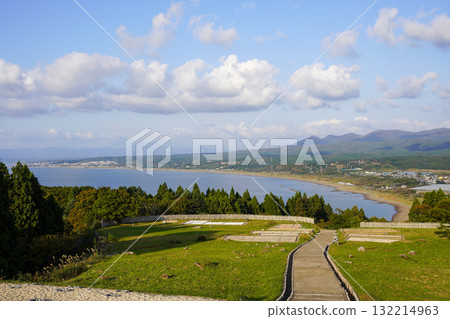 從勝山城遺址眺望上之國町 從勝山城遺址眺望上之國町 132214963