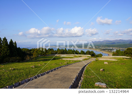 從勝山城遺址眺望上之國町 從勝山城遺址眺望上之國町 132214964