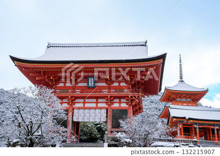 Kiyomizudera的雪景 132215907