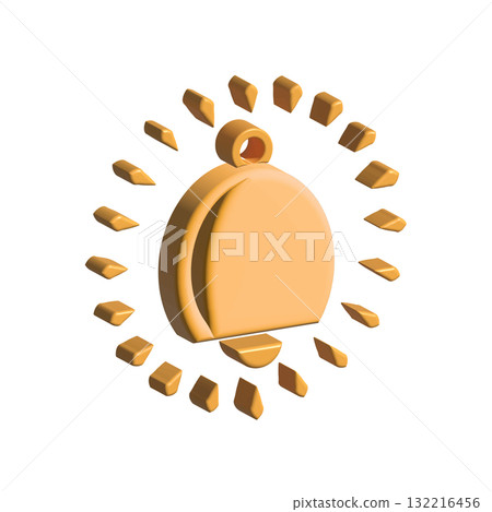 Bell icon design template 132216456